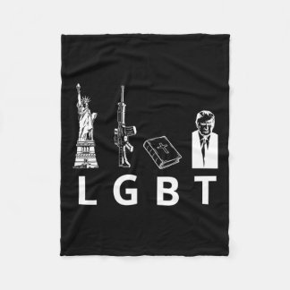 Manta Polar Armas Biblia Trump