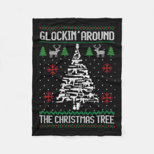 Manta Polar Armas Divertidas Navidades Feo Para Amantes De Las