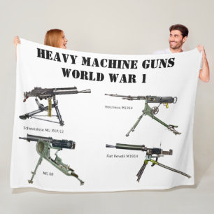 MANTA POLAR ARMAS PESADAS DE ARMAS DE LA PRIMERA GUERRA MUNDIA