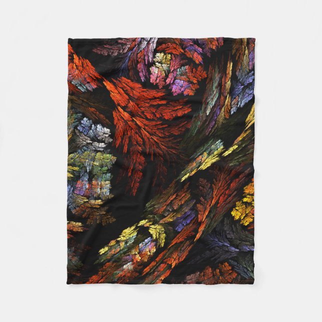 Manta Polar Armonía de color Resumen de arte (Anverso)