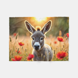 Manta Polar Armonía de verano de Donkey paisaje rural