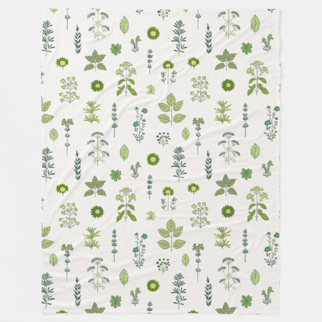 Manta Polar Armonía herbal (Anverso)