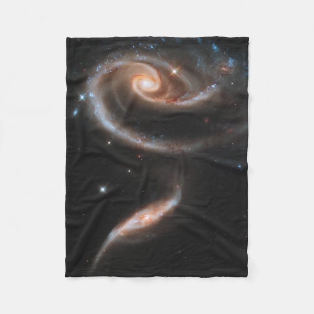 Manta Polar Arp 273 Interactuando Galaxias En Andromeda. (Anverso)