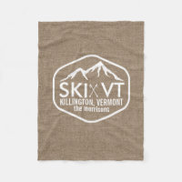 Arpillera de Vermont Killington Stowe Stratton del