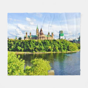 Manta Polar Arquitectura de Parliament Hill Ottawa. ¡Hazte con