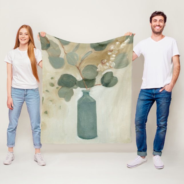 Manta Polar Arreglo Neutral - Verdor en Vase (In situ)