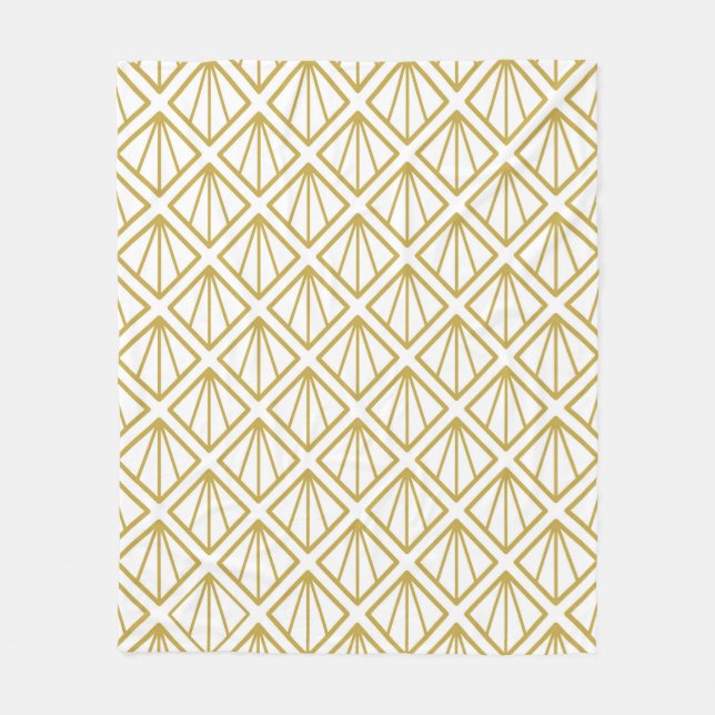 Manta Polar Art deco background.art,deco,pattern,graphic desig (Anverso)
