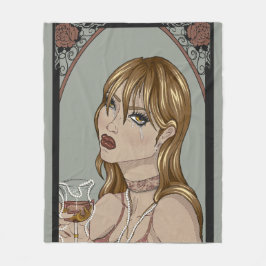 Manta Polar Art Nouveau