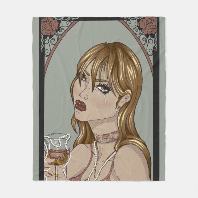 Manta Polar Art Nouveau (Anverso)