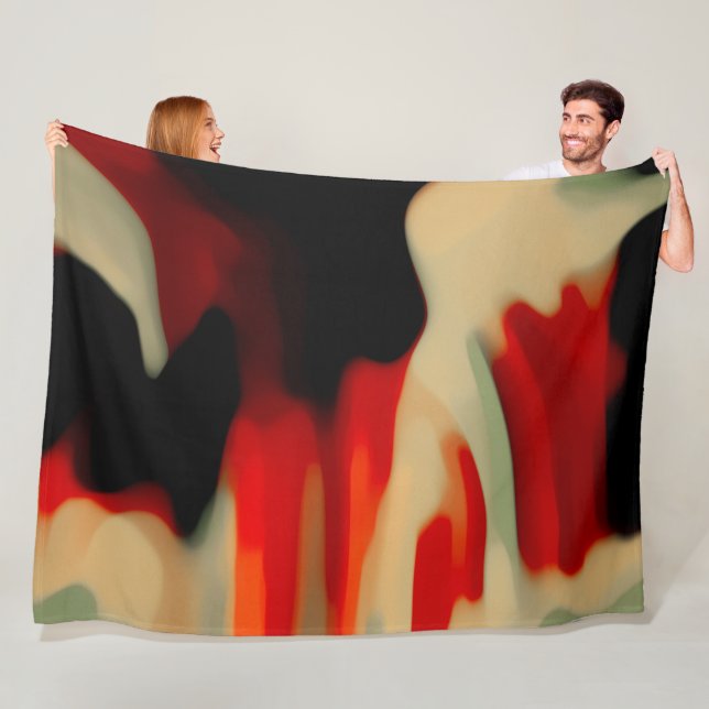 Manta Polar Arte abstracto (In situ)