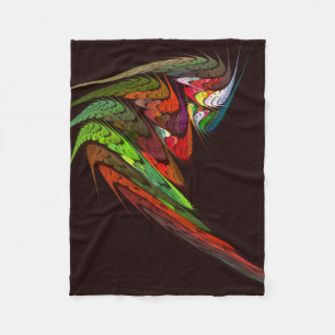 Manta Polar Arte abstracto de Chameleon