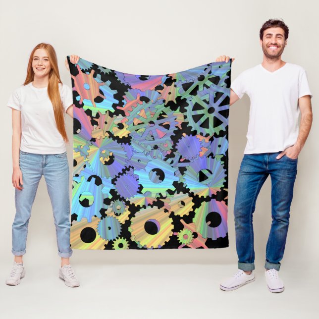 Manta Polar Arte de artes metalizado con vara de vapor en el a (In situ)