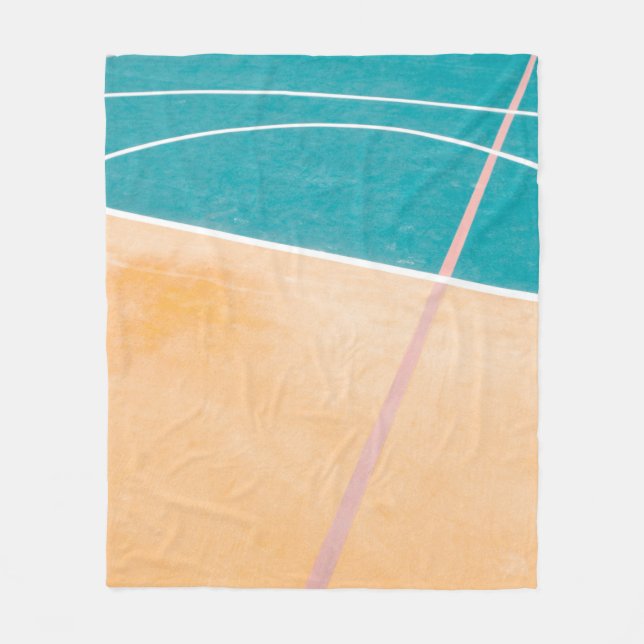 Manta Polar Arte de baloncesto de Guay (Anverso)
