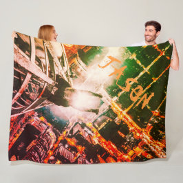 Manta Polar Arte de graffiti en Parkour personalizado
