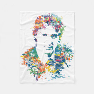 Manta Polar Arte de Justin Trudeau Digital