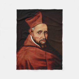 Manta Polar Arte de la Biblioteca Romana de San Roberto Belarm