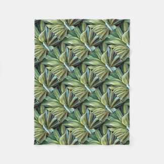 Manta Polar Arte de realismo agave tropical