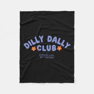 Manta Polar Arte del Dilly Dally Club