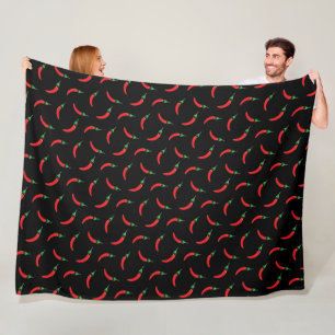 Manta Polar Arte del pimiento picante de los chiles