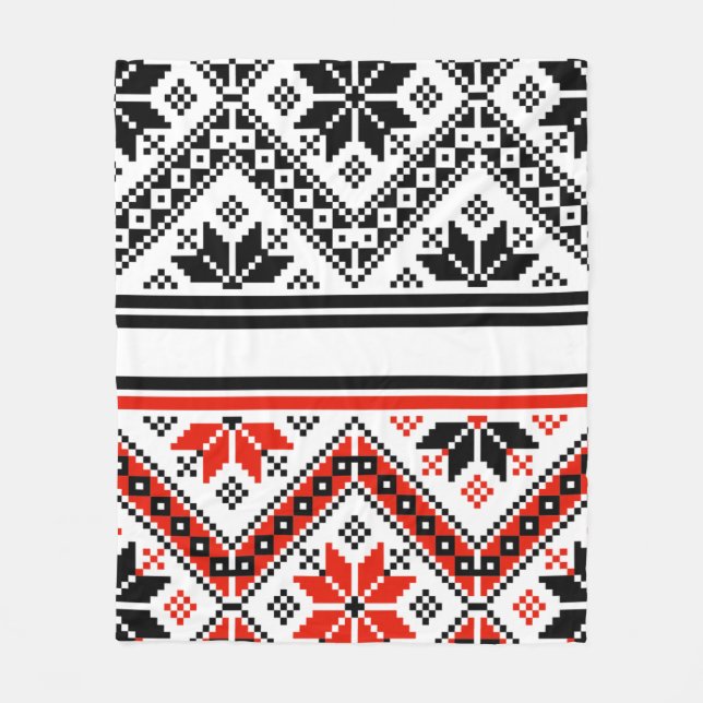 Manta Polar Arte folclórico de Bulgaria (Anverso)