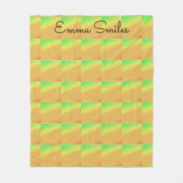 Manta Polar Arte geométrico, colores de atardecer tropical afr