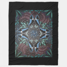 Arte indígena australiano del triángulo azul marip