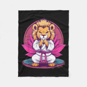Manta Polar Arte Kung Fu León Kickboxing Mma Lotus