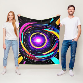 Manta Polar Arte vórtice cromático