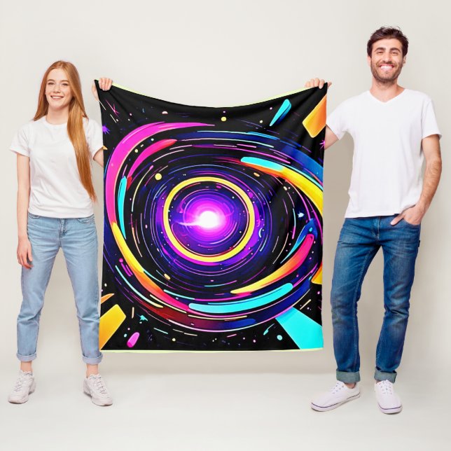 Manta Polar Arte vórtice cromático (In situ)