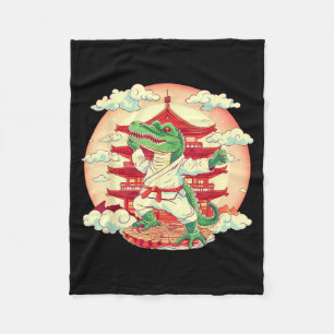Manta Polar Artes Marciales Cocodrilo Animal MMA Taekwondo Kar