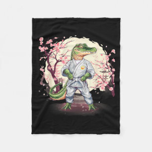 Manta Polar Artes Marciales Cocodrilo Animal MMA Taekwondo Kar