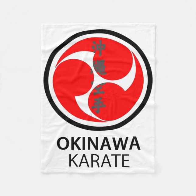 Manta Polar Artes marciales de Okinawa Karate en Japón (Anverso)