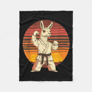 Manta Polar Artes Marciales Jiu-Jitsu Taekwondo Kung Fu Alpaca