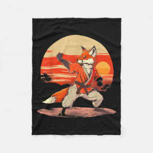 Manta Polar Artes Marciales MMA Taekwondo Karate Zorro Animal