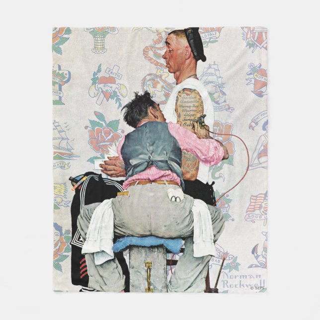 Manta Polar Artista del tatuaje (Anverso)