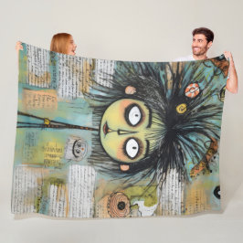 Manta Polar ArtLady 18 Encantadora y angustiada