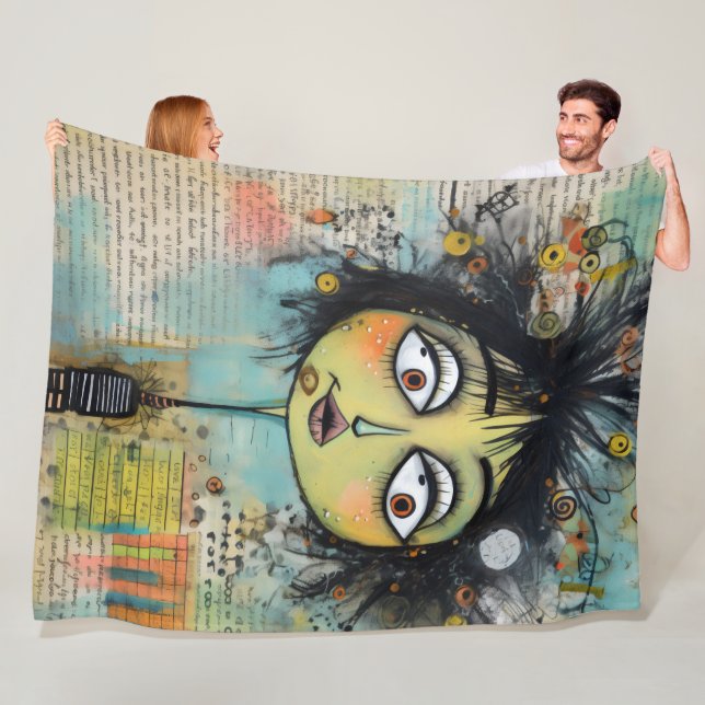 Manta Polar ArtLady 26 Encantador y afligido (In situ)