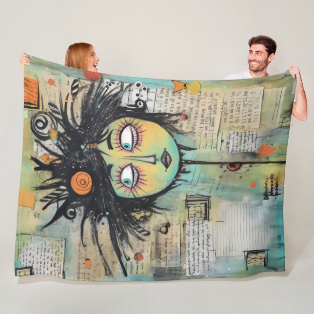 Manta Polar ArtLady 27 Encantador y afligido (In situ)