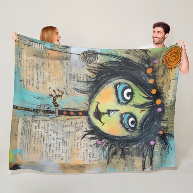 Manta Polar ArtLady 5 Encantador y afligido (In situ)