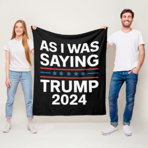 Manta Polar Así que como estaba diciendo Trump 2024 Donald tru
