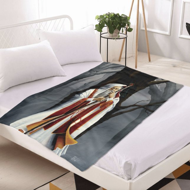 Manta Polar Asistente blanco (Subido por el creador)