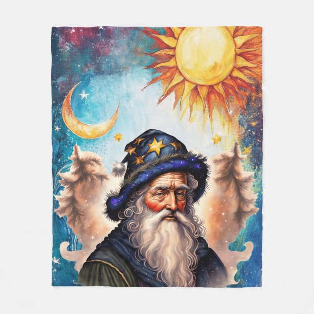 Manta Polar Asistente Celestial Sol y Luna (Anverso)
