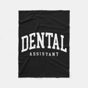 Manta Polar Asistente Dental Certificada Divertida Higienista 