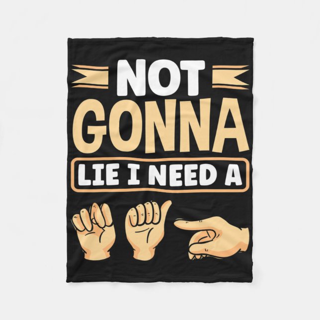 Manta Polar Asl Alphabet American Sing Language Asl Teacher I  (Anverso)