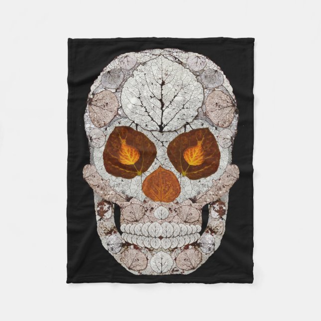 Manta Polar Aspen Leaf Skull 11 (Anverso)