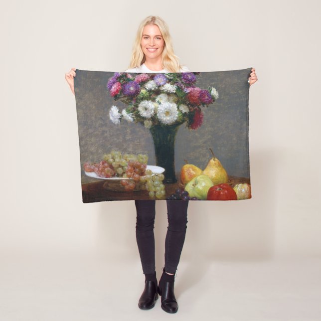 Manta Polar Asters and Fruit, Henri Fantin-Latour (In situ)