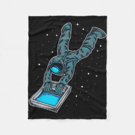 Manta Polar Astronaut Hace Serigrafía