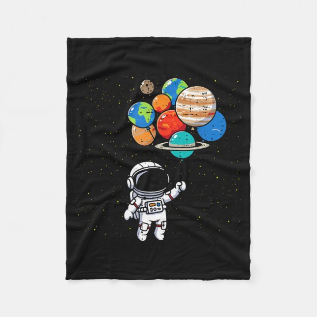 Manta Polar Astronaut Planet Balloons Cute Space Galaxy Boys G (Anverso)