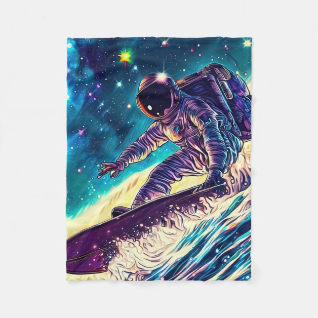 MANTA POLAR ASTRONAUT SURFING ON RIDE THE COSMIC WAVES (Anverso)