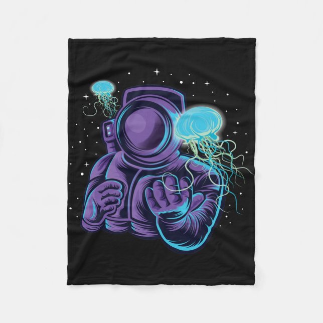 Manta Polar Astronauta con medusa (Anverso)